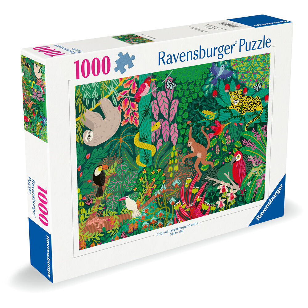 1000pc Ravensburger AT Magical Rain Forrest Jigsaw Puzzle 70x50cm 14y+