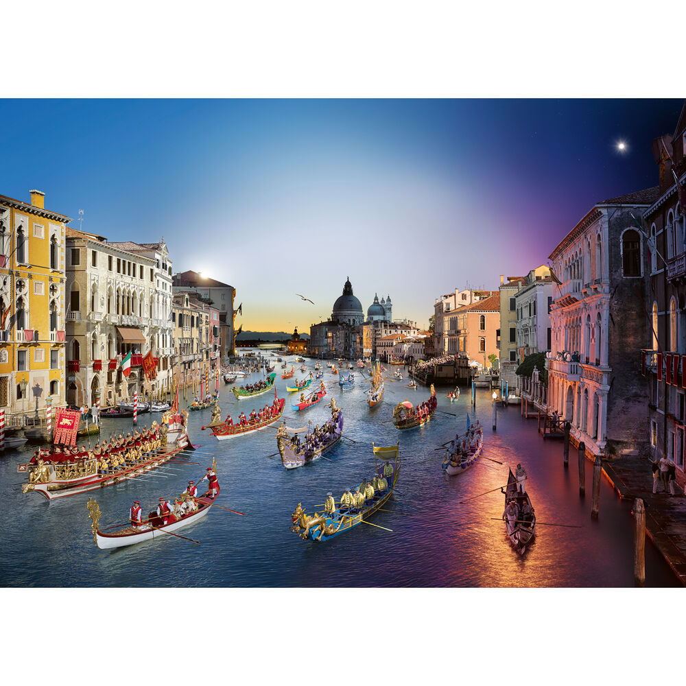 1000pc Ravensburger AT London Day to Night Jigsaw Puzzle 98x37.5cm 14y+