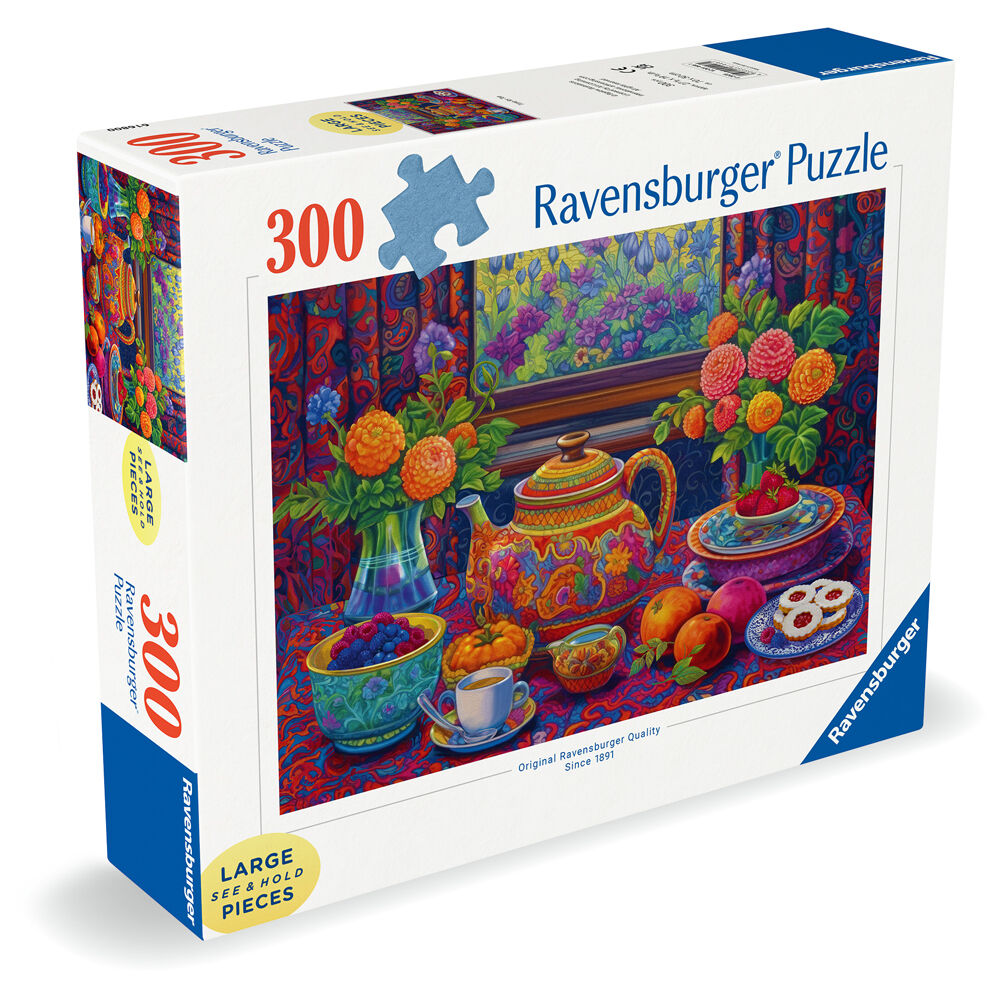 300pc Ravensburger Time For Tea Jigsaw Puzzle Teens/Family 9y+