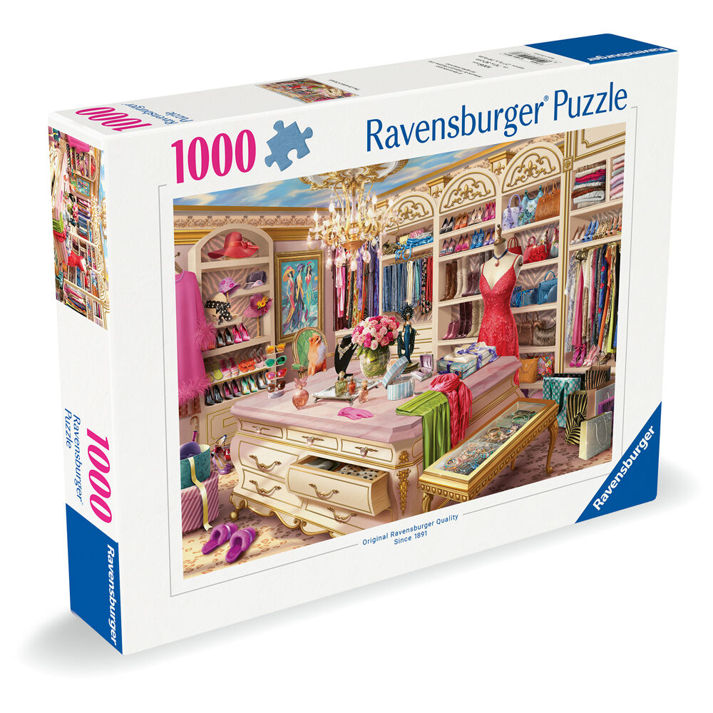 1000pc Ravensburger The Coveted Closet Jigsaw Puzzle 70x50cm 14y+