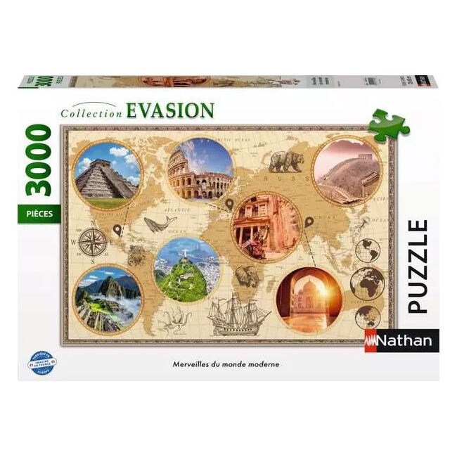 3000pc Ravensburger WT Escape Collection TBC Jigsaw Puzzle 121x80cm 14y+
