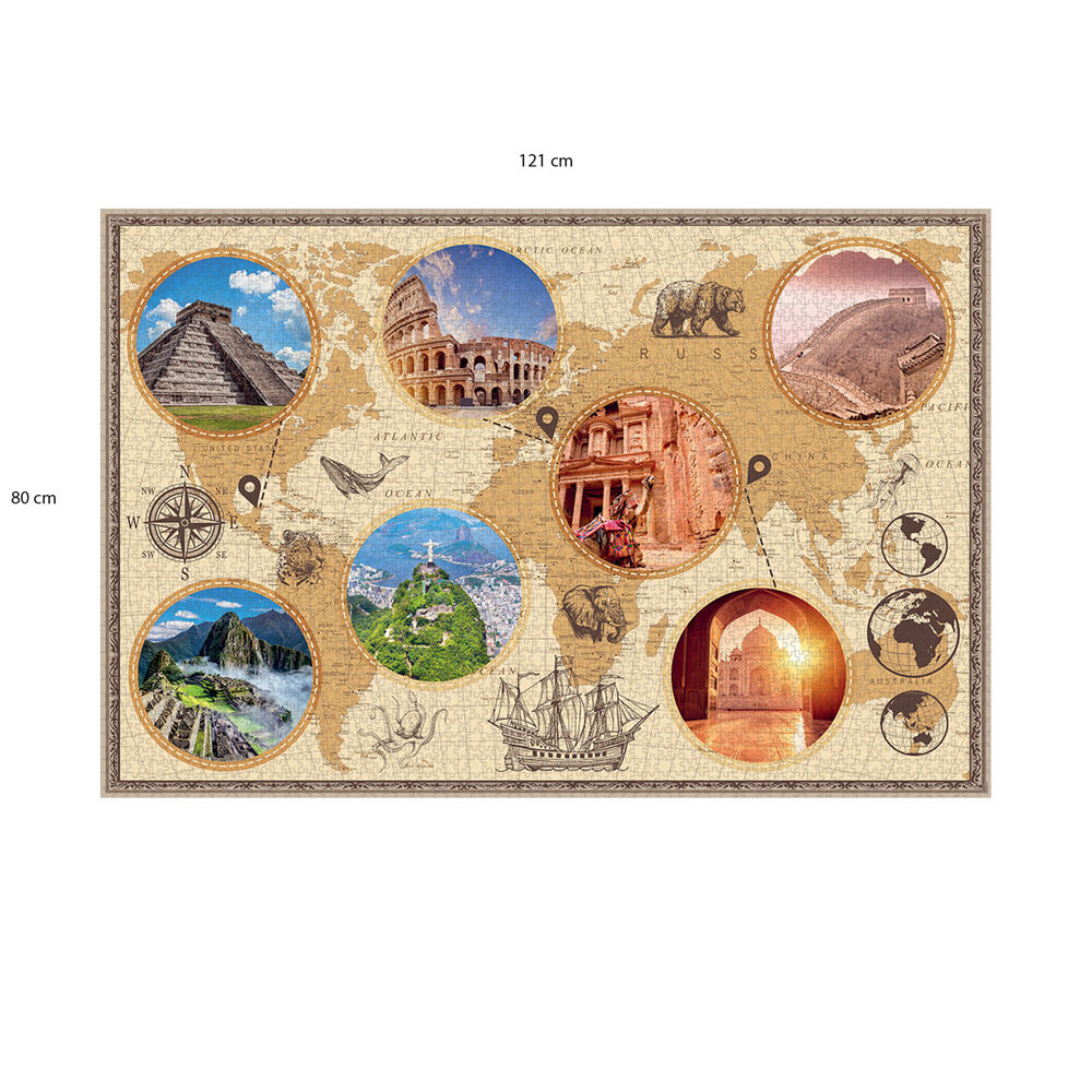 3000pc Ravensburger WT Escape Collection TBC Jigsaw Puzzle 121x80cm 14y+