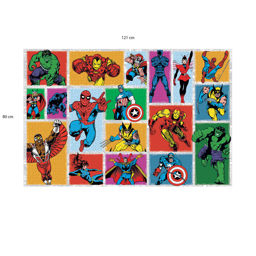 3000pc Ravensburger Marvel My Heroes Collection Jigsaw Puzzle 121x80cm 14y+
