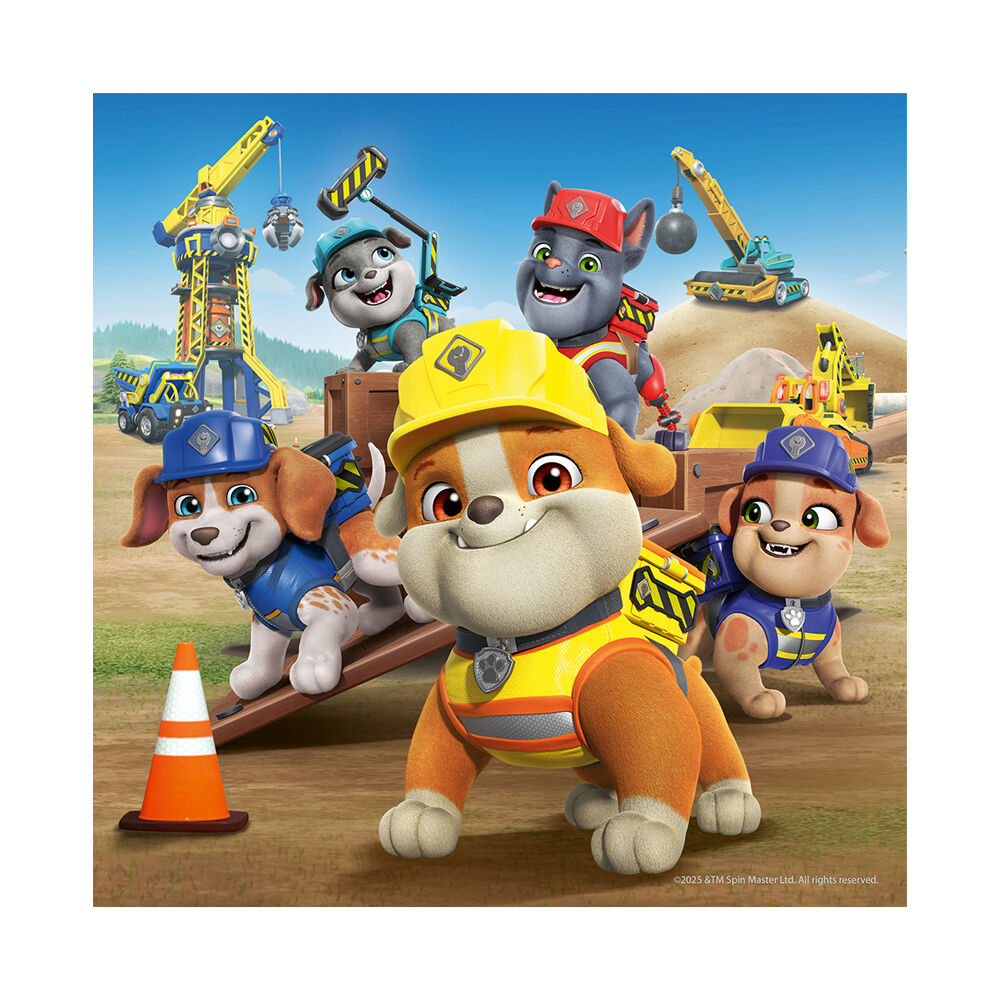 3x 49pc Ravensburger Rubble & Crew Jigsaw Puzzle 19cm 5y+