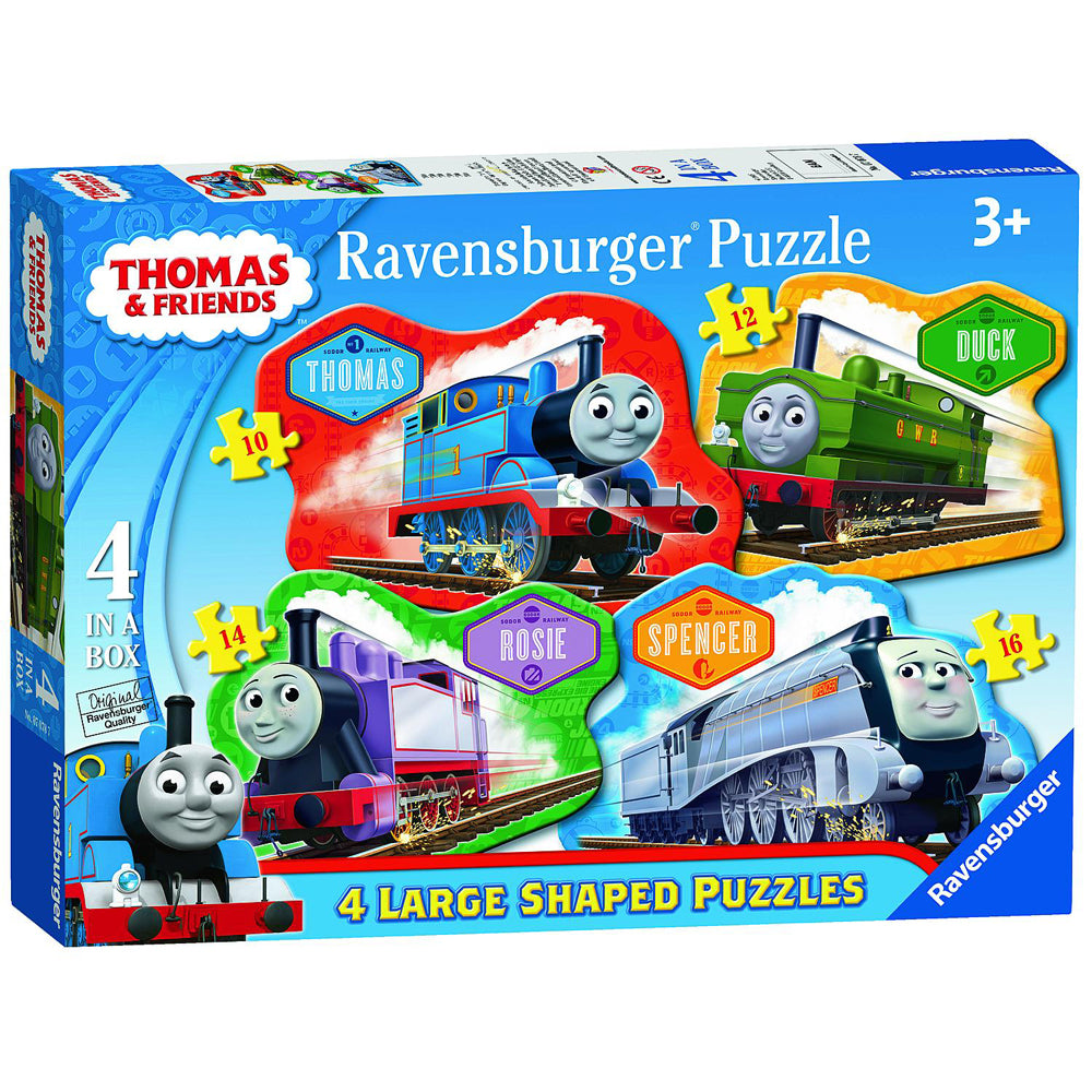 4pc Ravensburger Thomas Large Shaped Jigsaw Puzzle 25x35cm 3y+