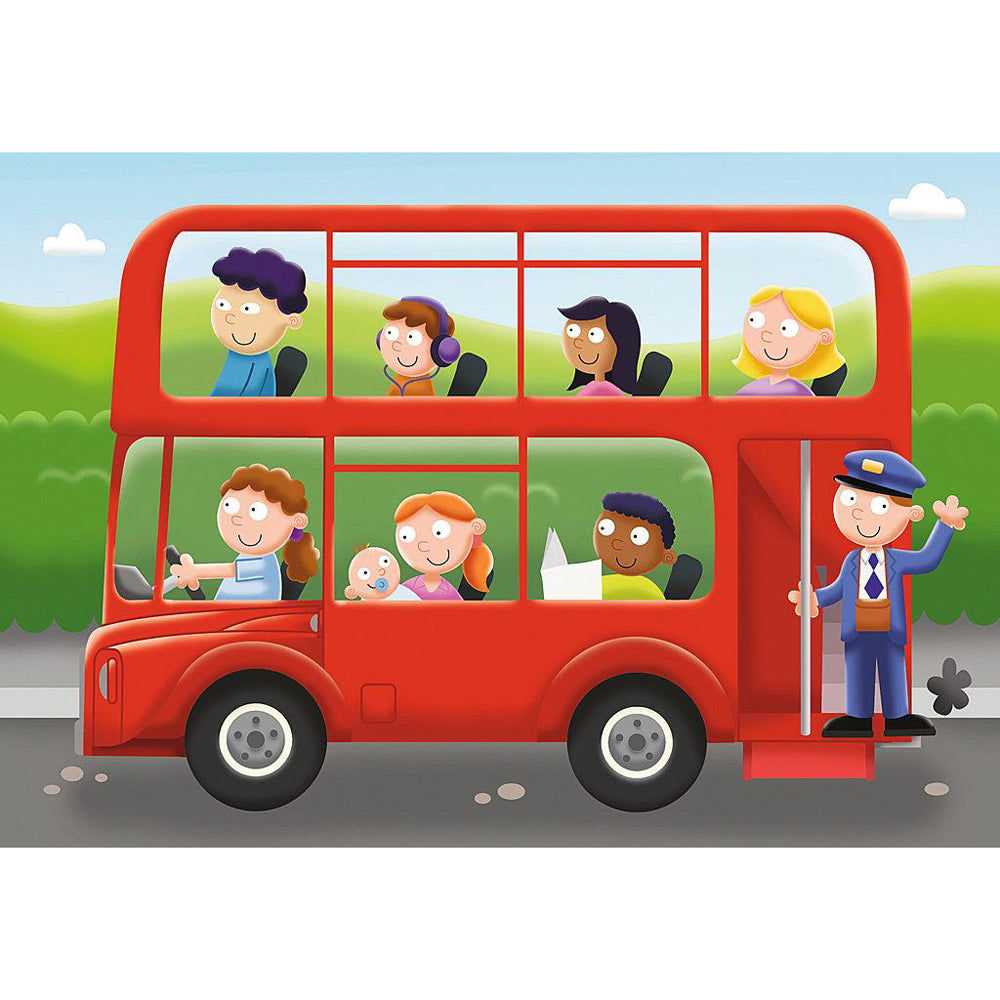 5pc Ravensburger Travel Far My First Jigsaw Puzzle 2 3 4 18m+