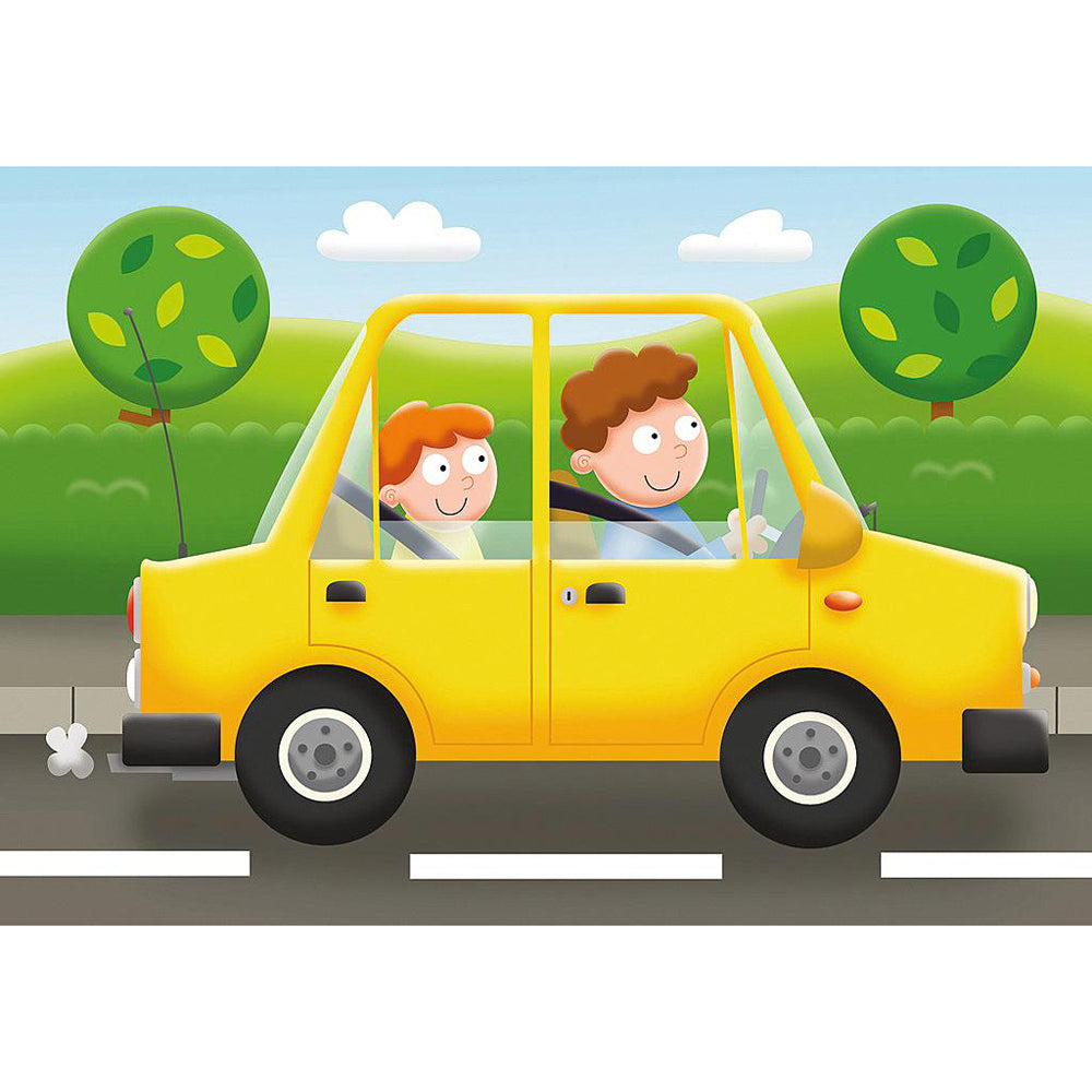 5pc Ravensburger Travel Far My First Jigsaw Puzzle 2 3 4 18m+