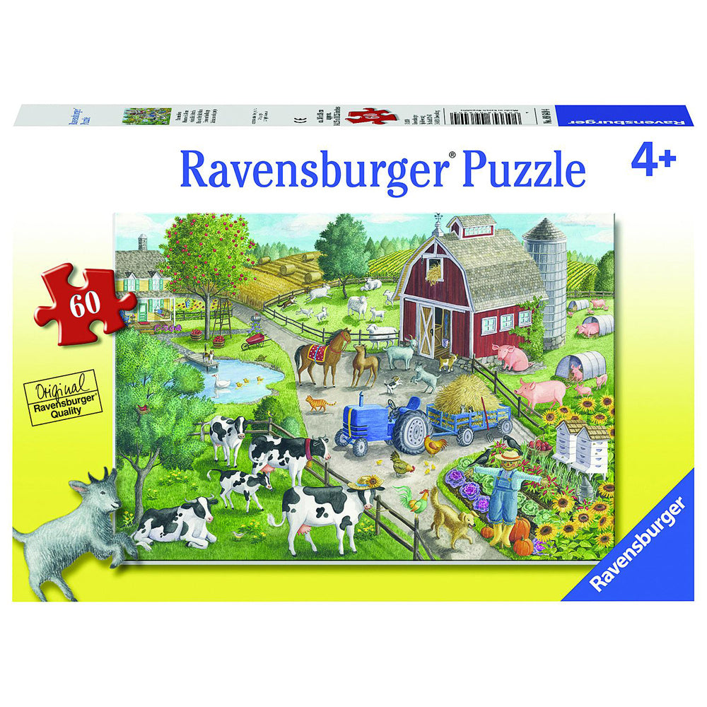 60pc Ravensburger Home on the Range Jigsaw Kids/Childrens Puzzle 4Y+
