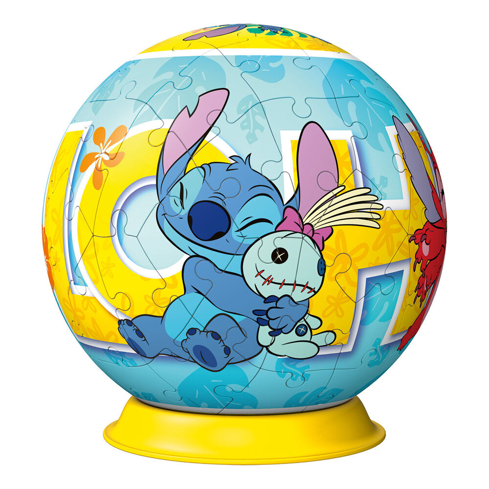 72pc Ravensburger 3D Puzzle Ball Stitch Jigsaw 13x13cm 6y+