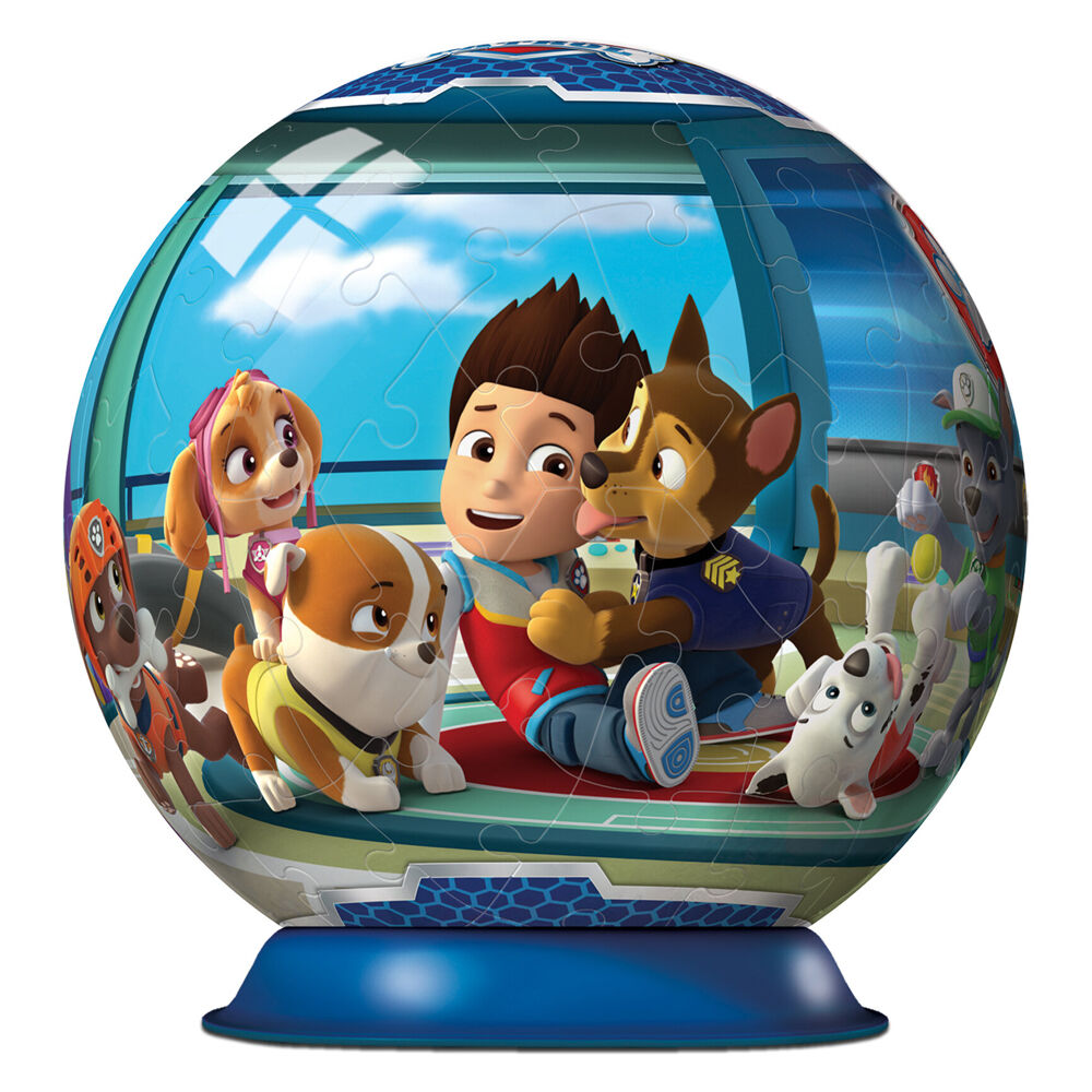 72pc Ravensburger 3D Puzzle Ball Paw Patrol Jigsaw
