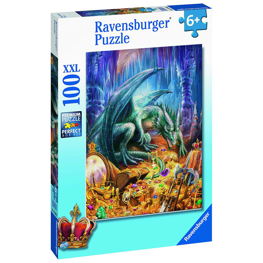 100pc Ravensburger Dragons Treasure Jigsaw Kids/Childrens Puzzle 6Y+