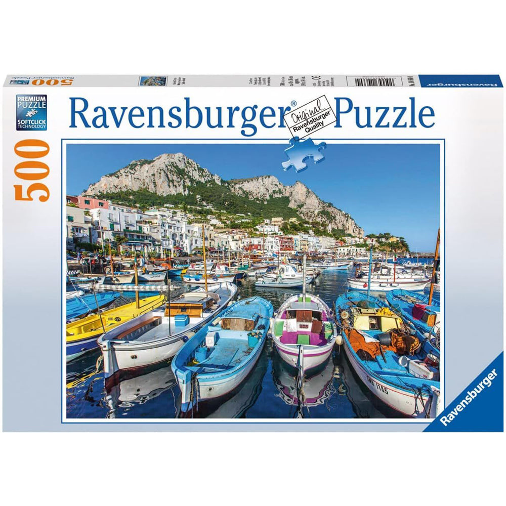 500pc Ravensburger Colourful Marina Jigsaw Puzzle