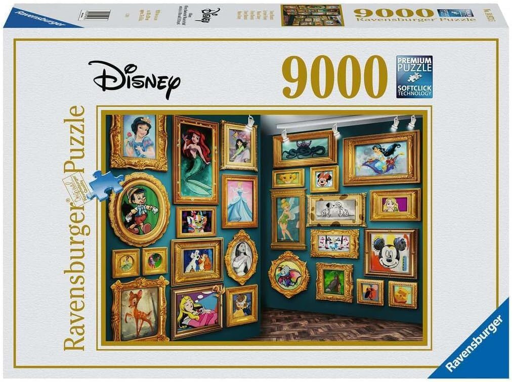 9000pc Ravensburger Disney Museum Adults Jigsaw Puzzle Set