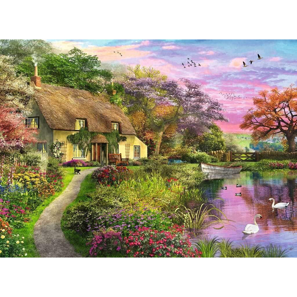 500pc Ravensburger Country House Adults Jigsaw Puzzle