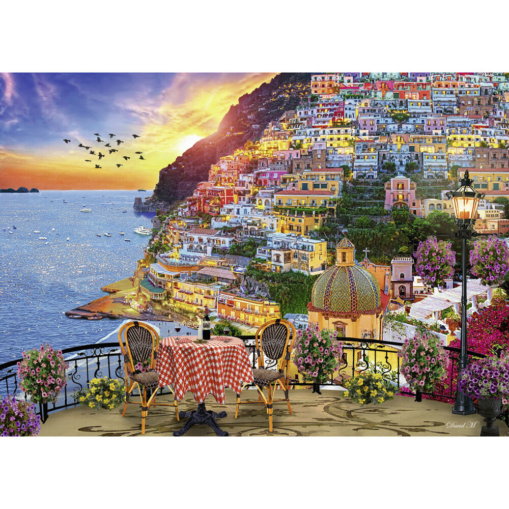 1000pc Ravensburger Positano Italy Jigsaw Puzzle 70x50cm 12y+