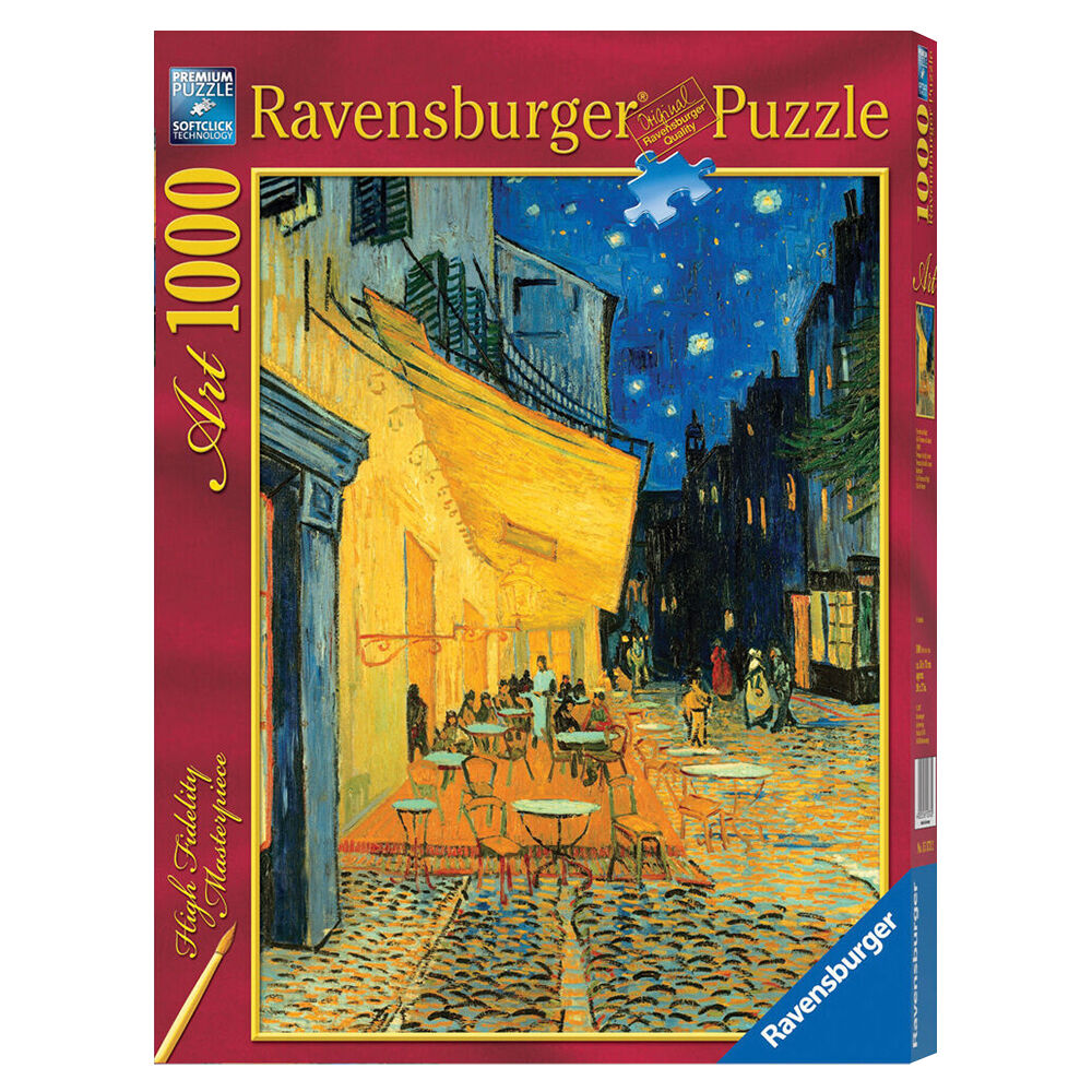 1000pc Ravensburger Van Gogh Cafe At Night Jigsaw Puzzle 70x50cm