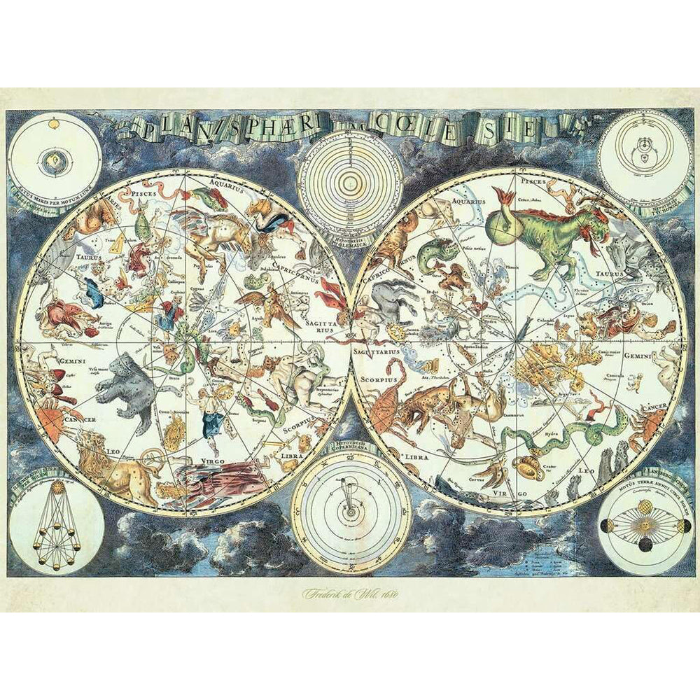 1500pc Ravensburger World Map of Fantastic Beasts Jigsaw Puzzle
