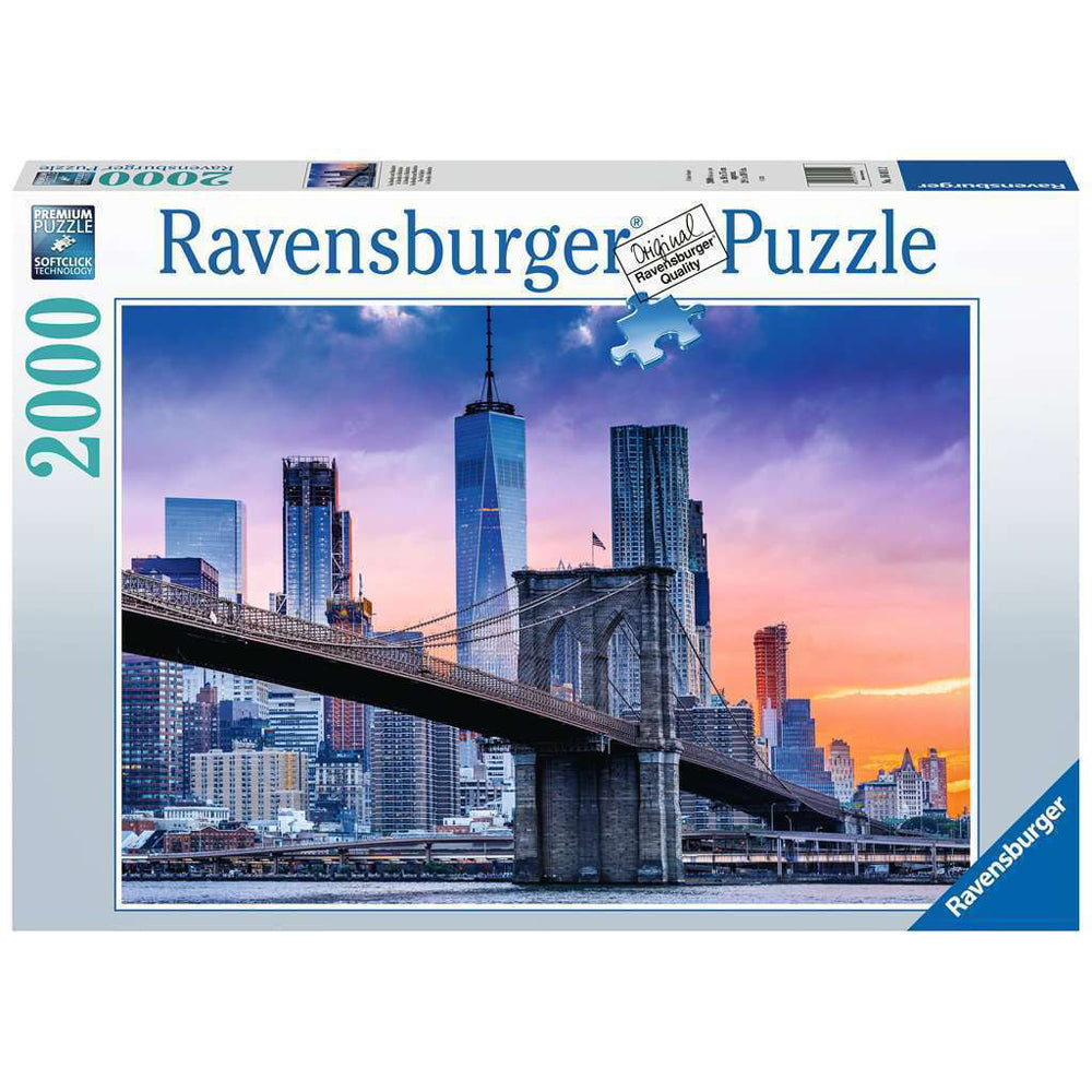 2000pc Ravensburger New York Skyline Jigsaw Puzzle
