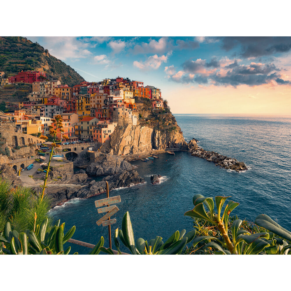 1500pc Ravensburger Cinque Terre Viewpoint Jigsaw Puzzle 84x60cm