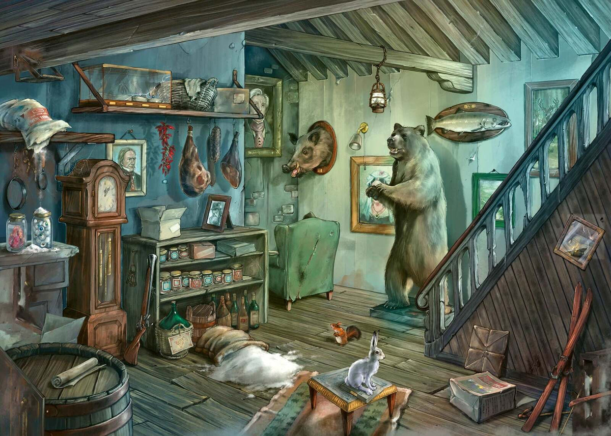 Ravensburger Escape 8 The Forbidden Basement Jigsaw Puzzle Set Adults