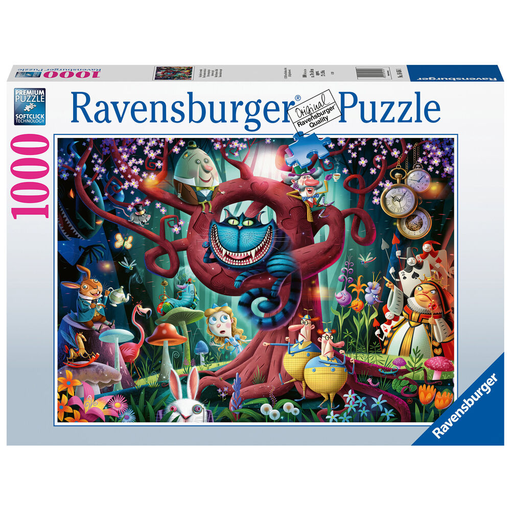 1000pc Ravensburger Most Everyone Is Mad Jigsaw Puzzle 70x50cm 12y+