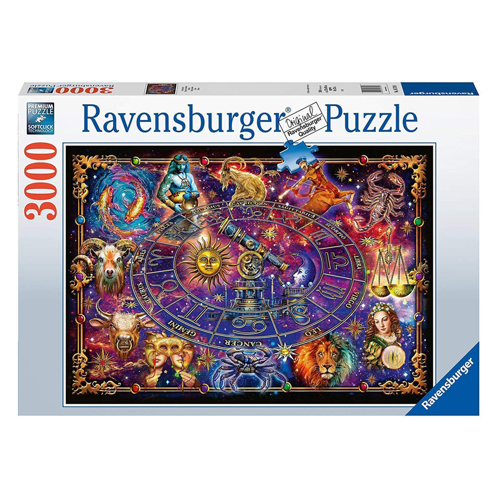 3000pc Ravensburger Zodiac Astrology Family Jigsaw Puzzle