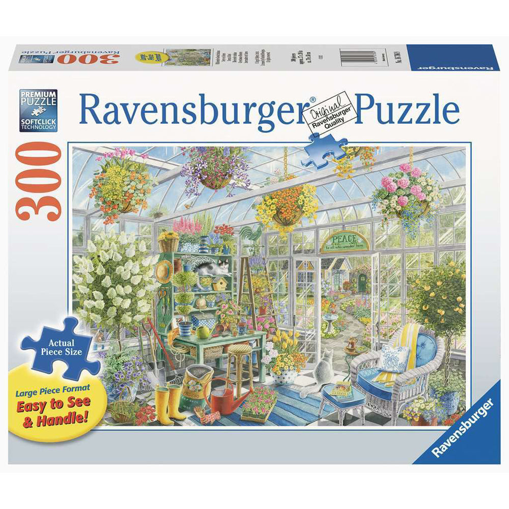 300pc Ravensburger Greenhouse Heaven Adults Jigsaw Puzzle