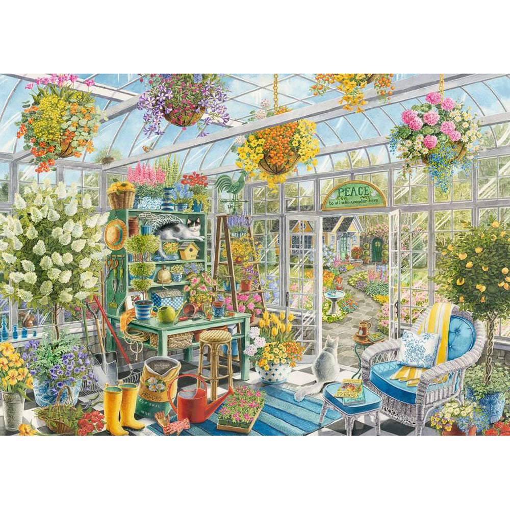 300pc Ravensburger Greenhouse Heaven Adults Jigsaw Puzzle