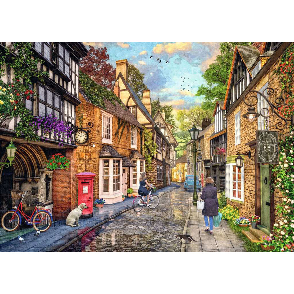 1000pc Ravensburger Meadow Hill Lane No2 Jigsaw Puzzle 70x50cm