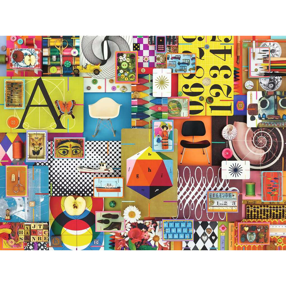1500pc Ravensburger Eames House Of Cards Jigsaw Puzzle 84x60cm
