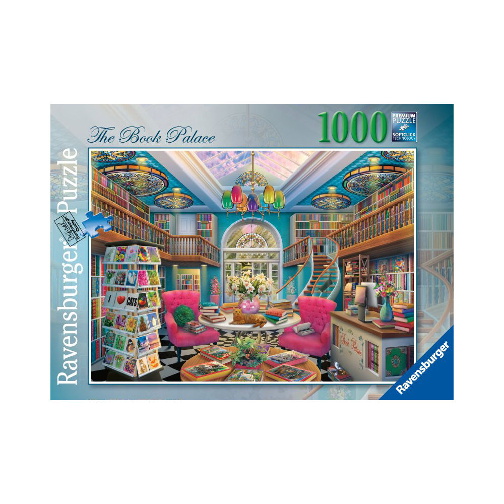 1000pc Ravensburger The Book Palace Jigsaw Puzzle 70x50cm 14y+