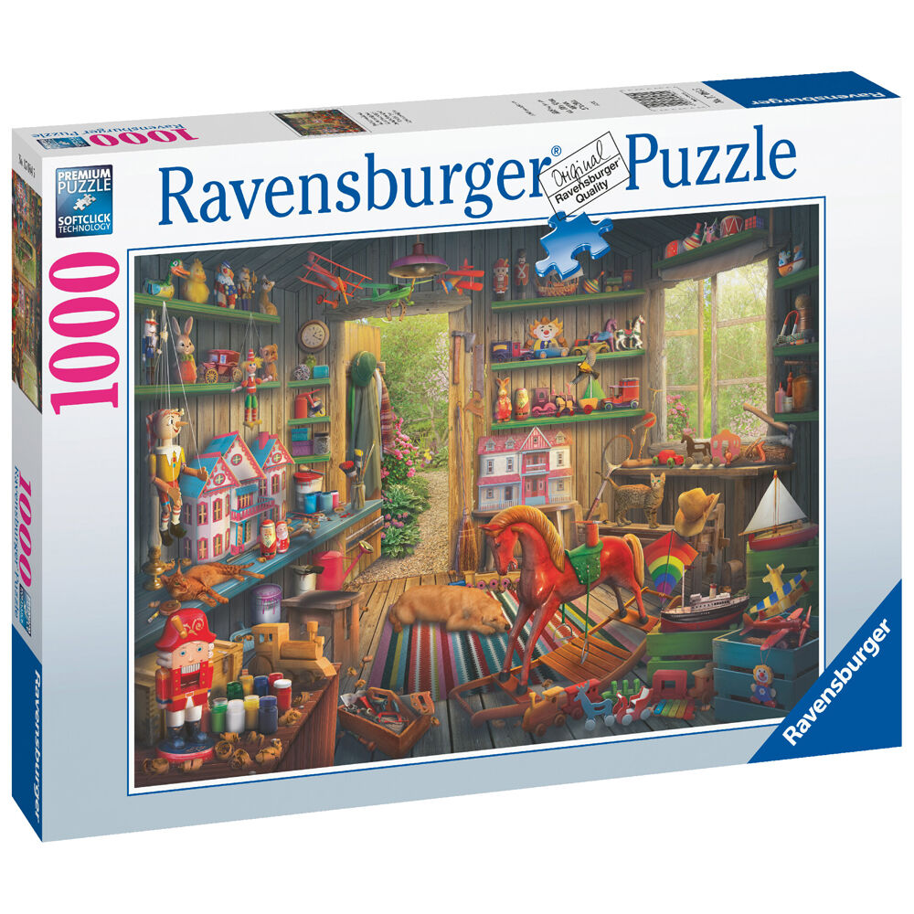1000pc Ravensburger Nostalgic Toys Jigsaw Puzzle 70x50cm 14y+