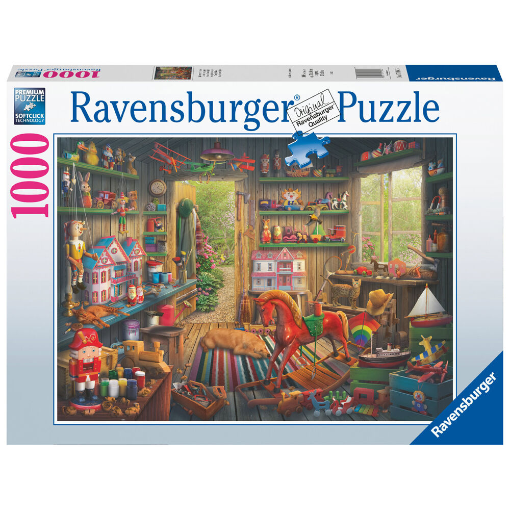 1000pc Ravensburger Nostalgic Toys Jigsaw Puzzle 70x50cm 14y+