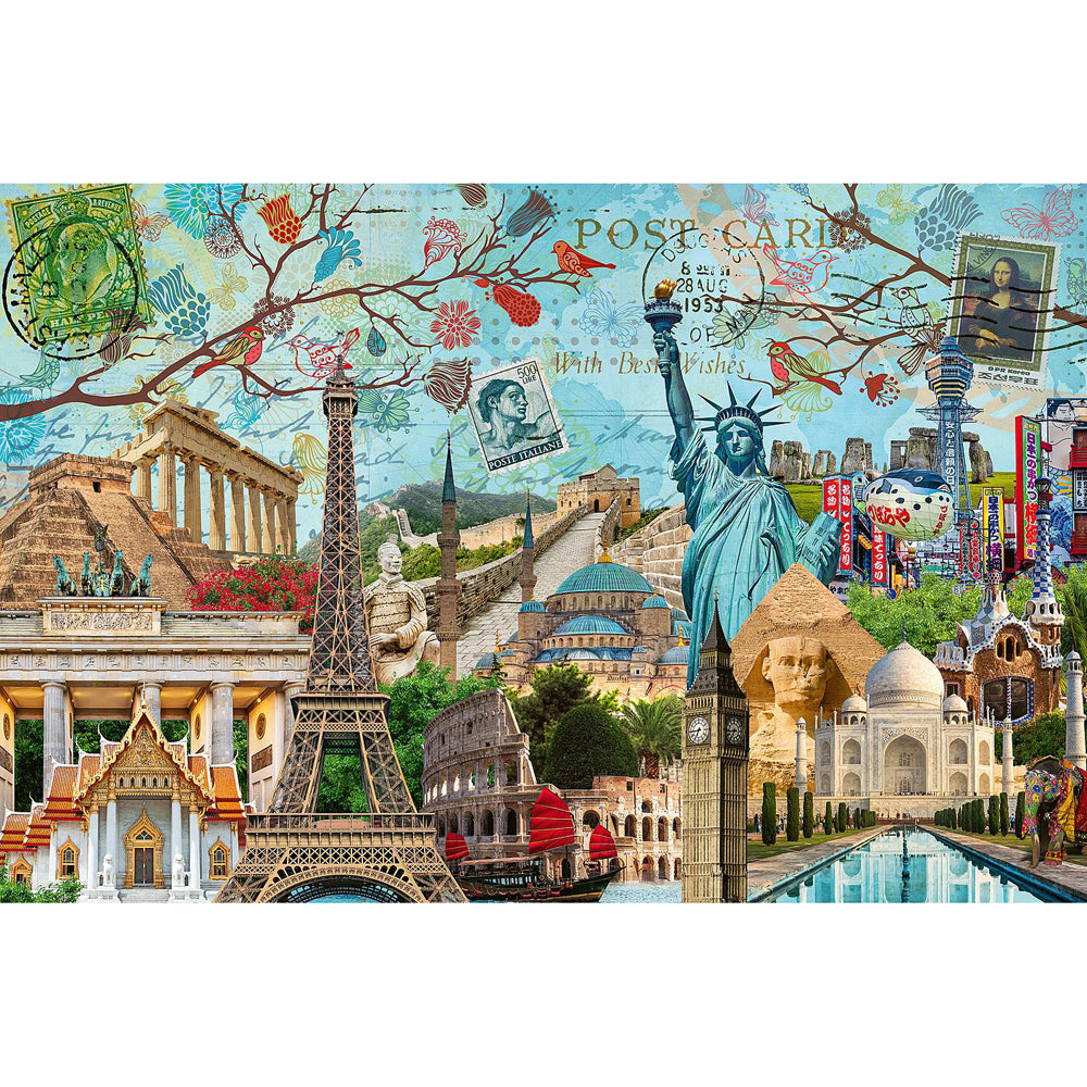 5000pc Ravensburger Big City Collage Jigsaw Puzzle