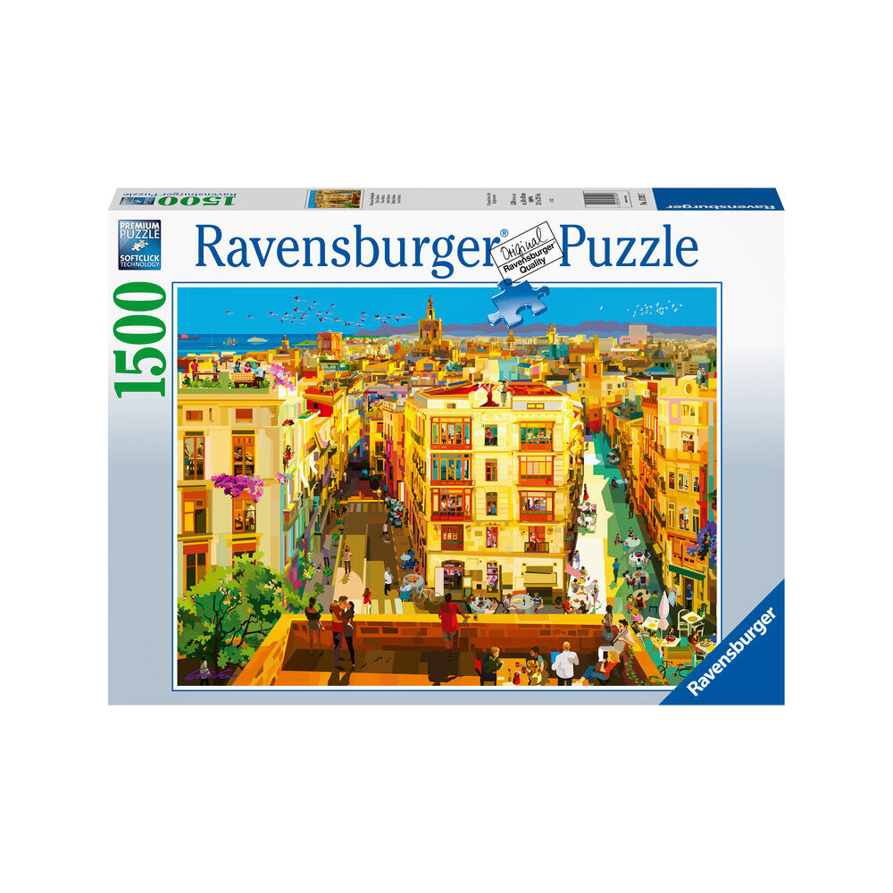 1500pc Ravensburger Dining In Valencia Jigsaw Puzzle 84x60cm 14y+