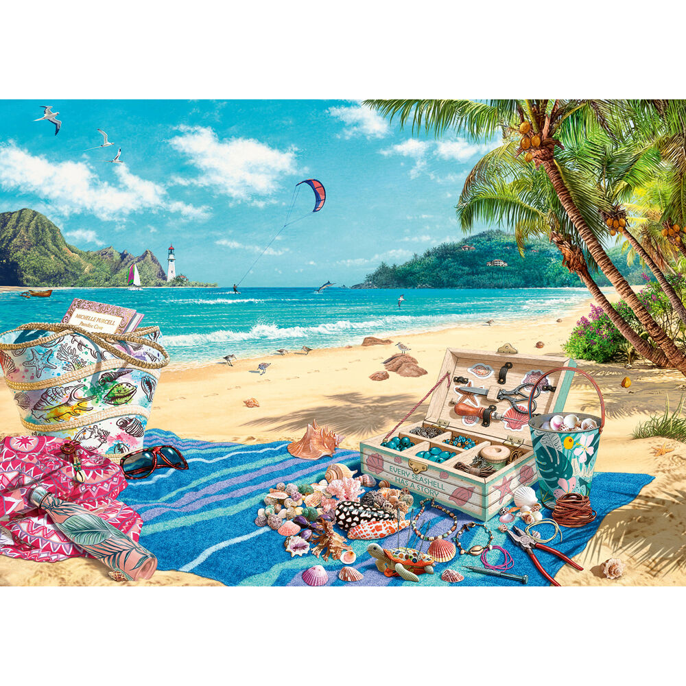 1000pc Ravensburger The Shell Collector Jigsaw Puzzle 70x50cm 14y+