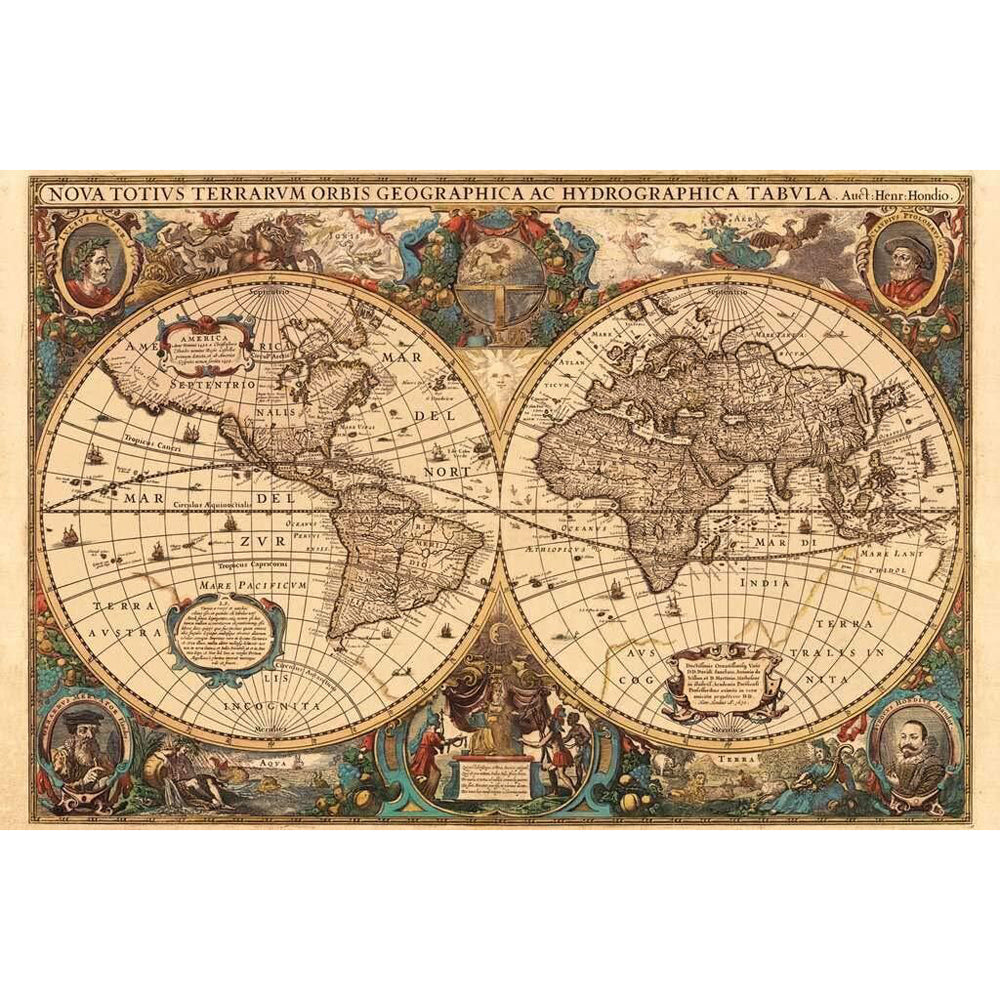 5000pc Ravensburger Historical World Map Jigsaw Puzzle Adults