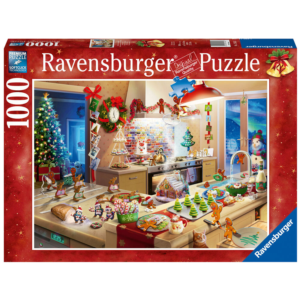 1000pc Ravensburger Merry Mischief Jigsaw Puzzle 70x50cm 14y+