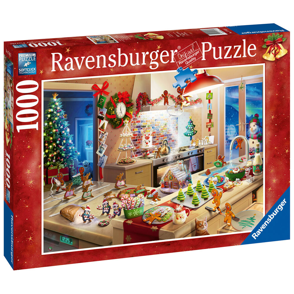 1000pc Ravensburger Merry Mischief Jigsaw Puzzle 70x50cm 14y+