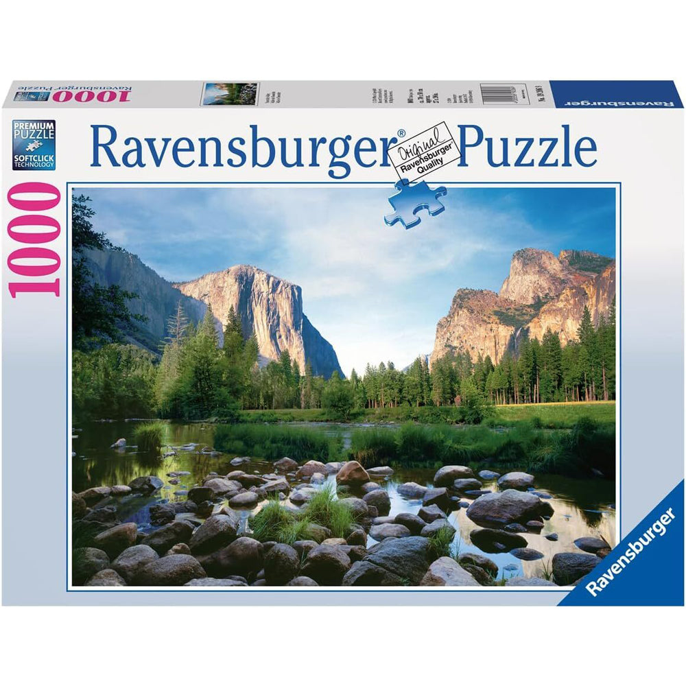 1000pc Ravensburger Yosemite Valley Jigsaw Puzzle Adults