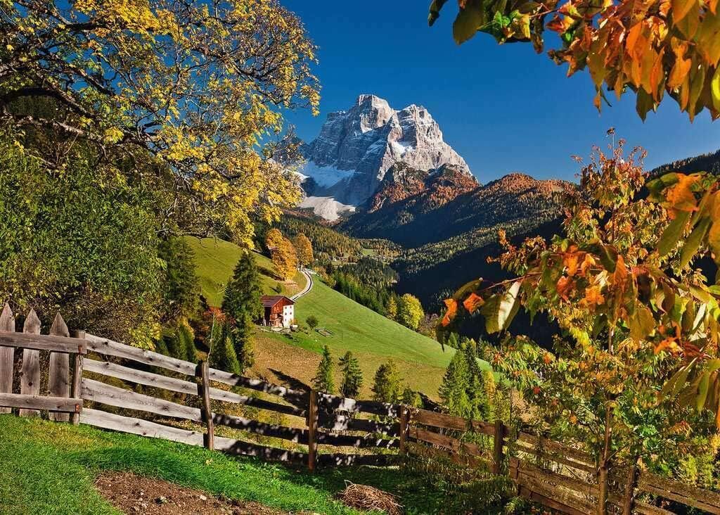 1000pc Ravensburger Mountainous Italy Jigsaw Puzzle Set