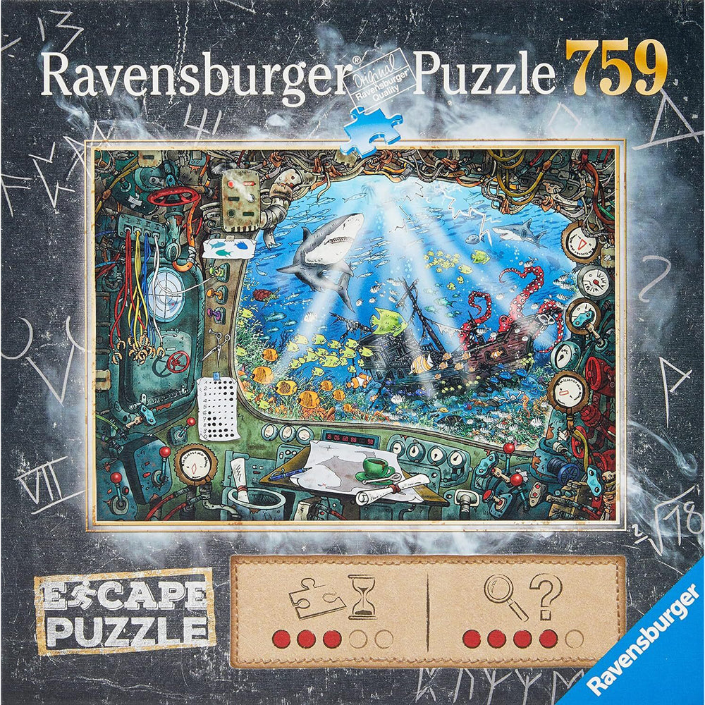 759pc Ravensburger Escape 4 Submarine Jigsaw Puzzle