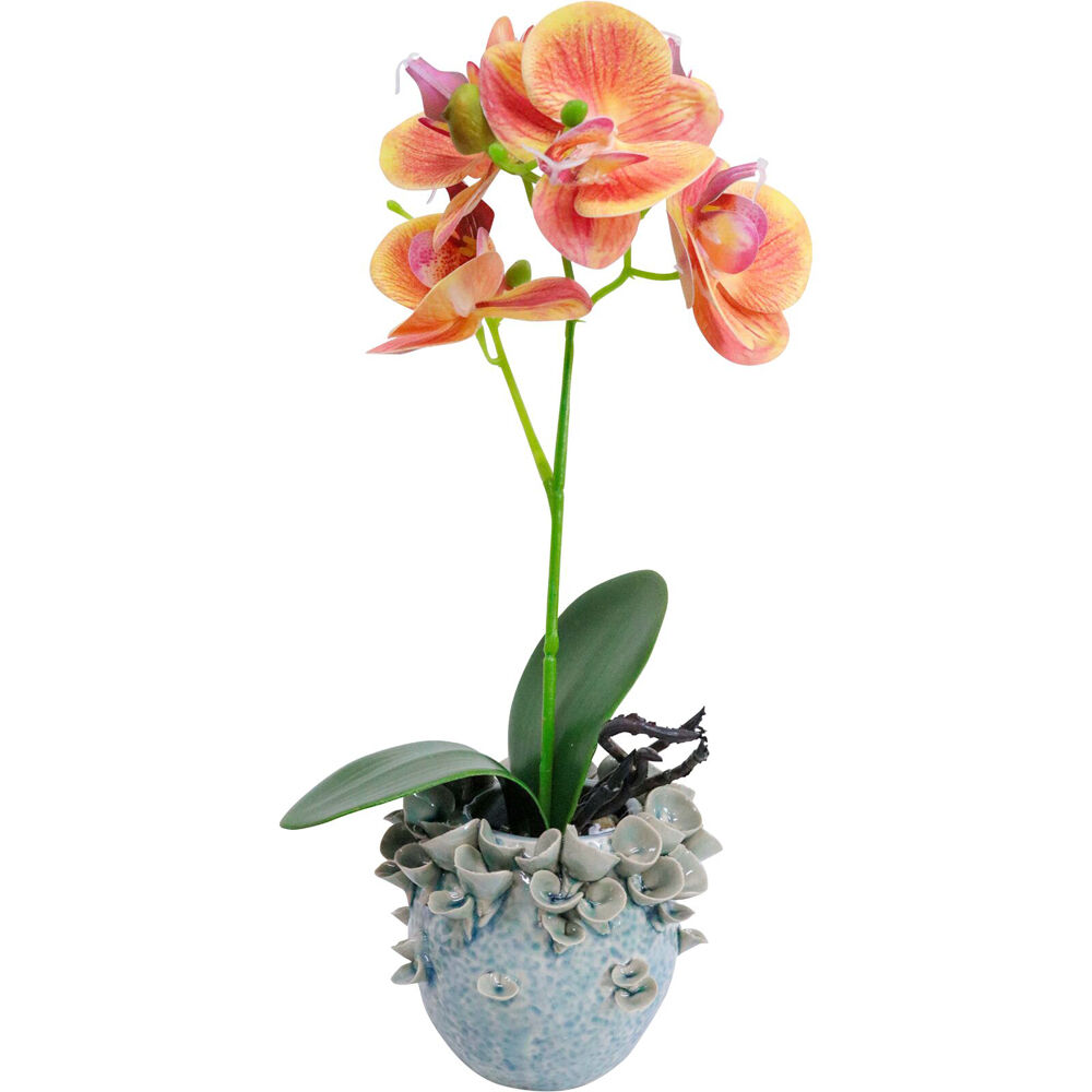 2PK LVD Ceramic Planter/Vase Home Decor 11.5cm Petite Blue