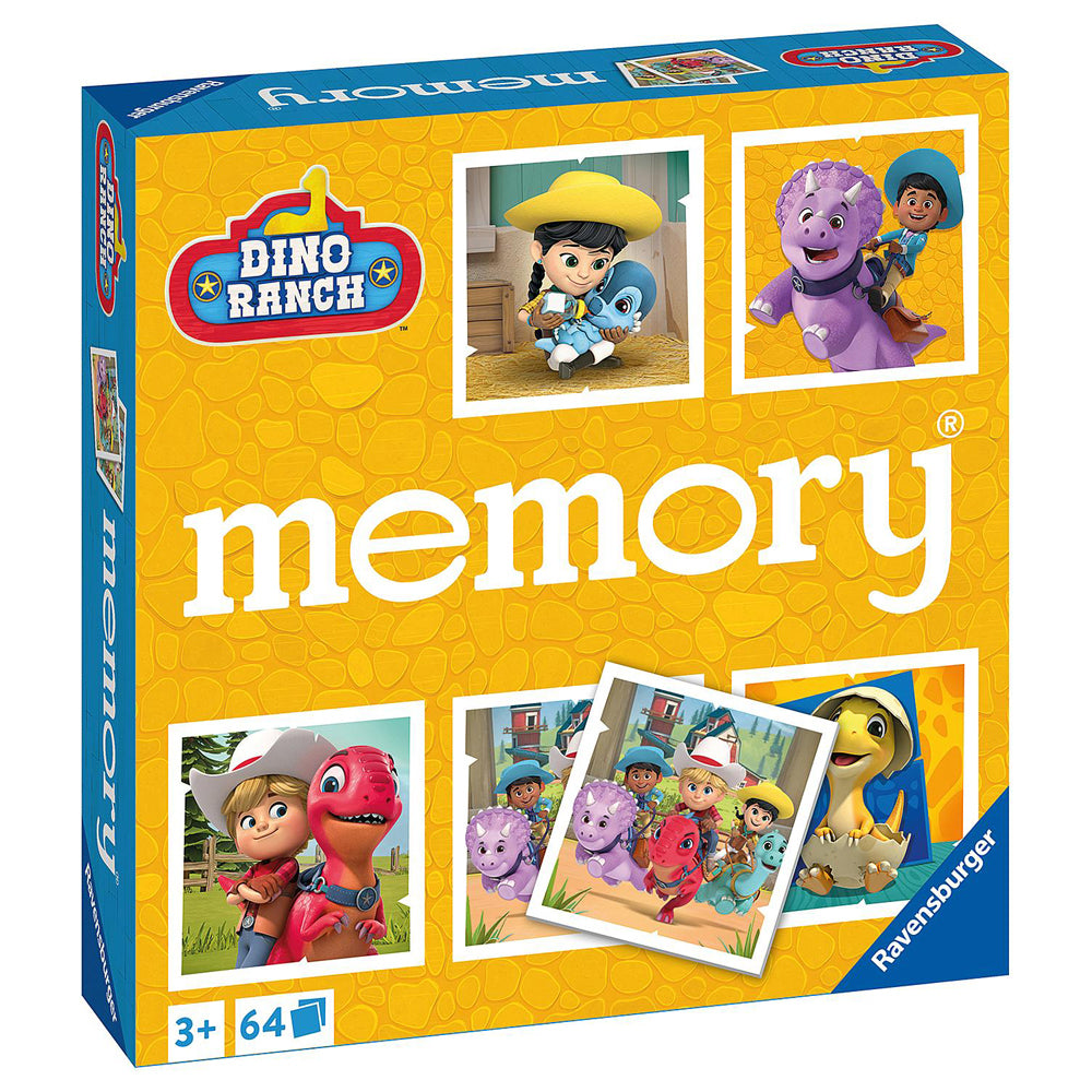 Ravensburger Dino Ranch Kids/Childrens Memory Game 3+