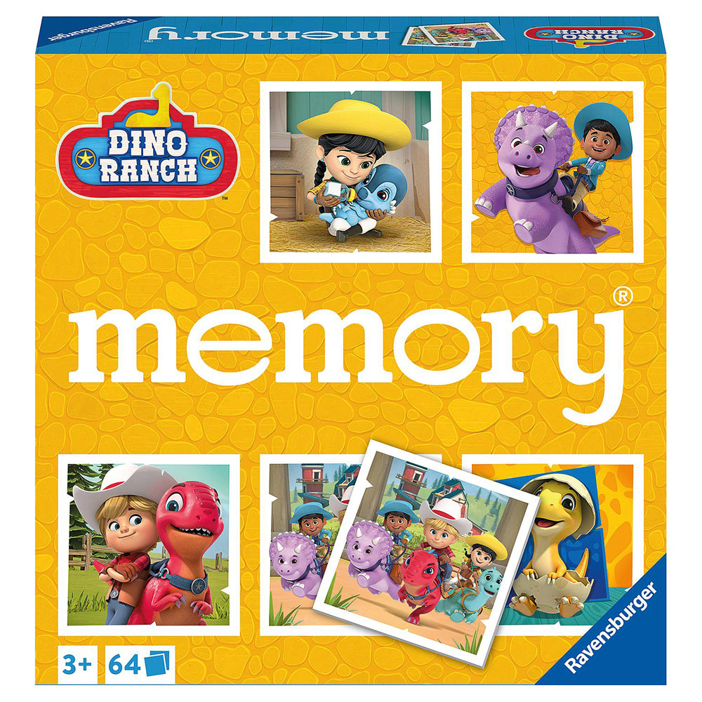Ravensburger Dino Ranch Kids/Childrens Memory Game 3+