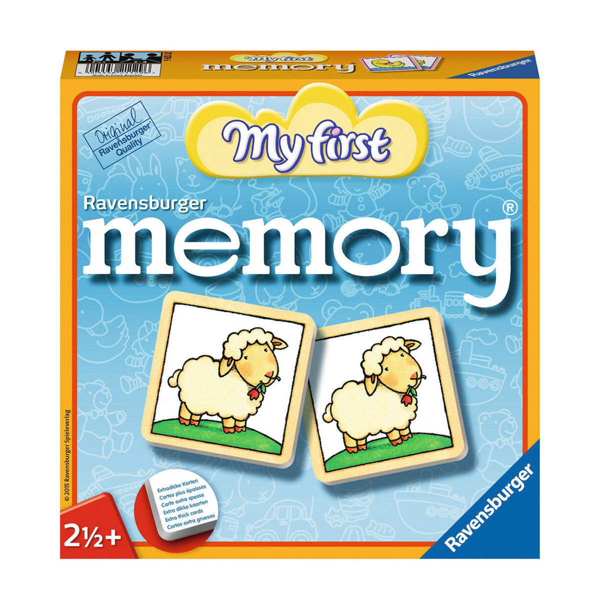 Ravensburger My First Memory Card/Tile Game Kids/Children 2y+