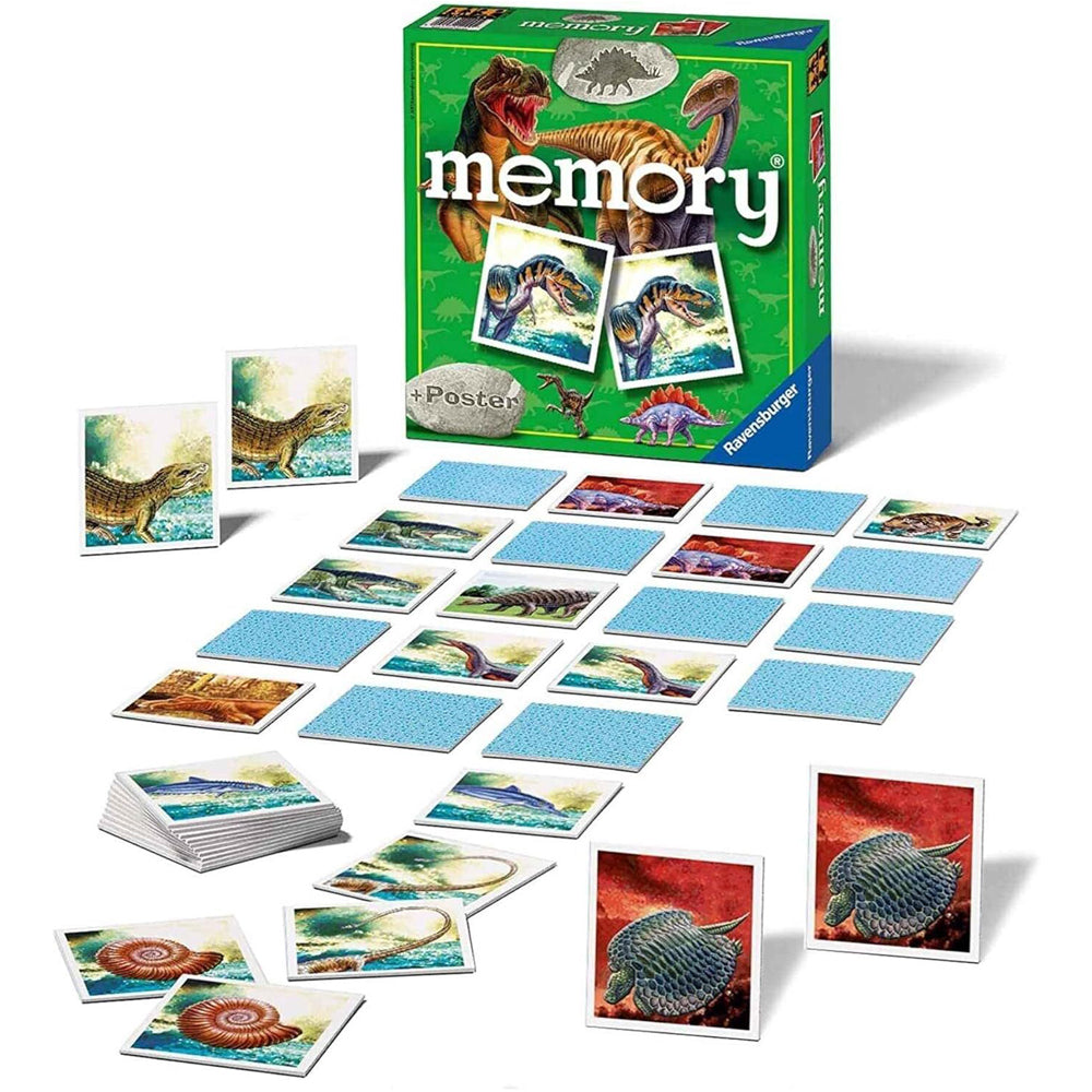 Ravensburger Dinosaur Memory Kids/Childrens Game Set