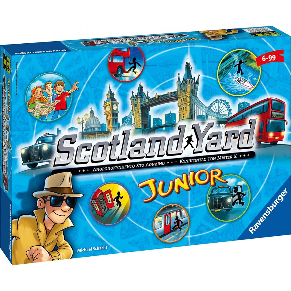 Ravensburger Scotland Yard Junior Tabletop Board Game 6+