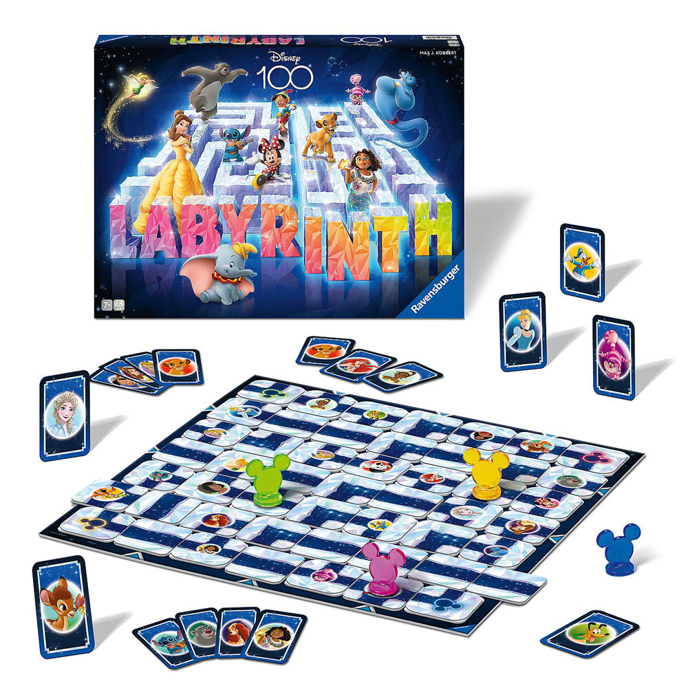 Ravensburger Disney Labyrinth Jubilee 2-4 Players Family Board Game 7y+