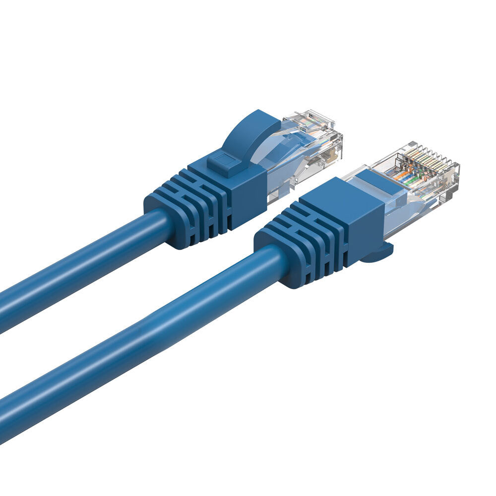 6PK Cruxtec 3m CAT6 Network Cable - Blue